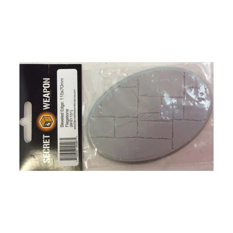 Основание со скошенной кромкой 150x70 мм — плитняк, Miniature Bases - Flagstone
Основание со скошенной кромкой 150x70 мм — плитняк, Miniature Bases - Flagstone