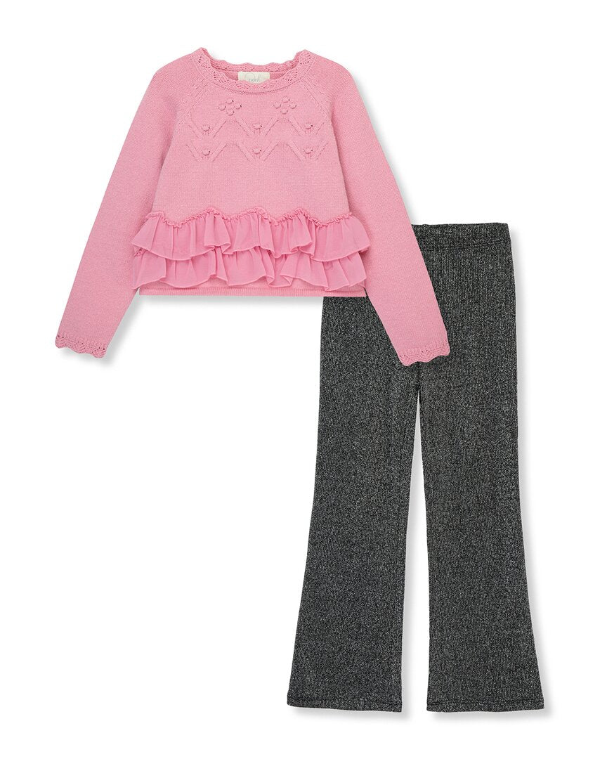 Комплект брюк Peek Kids Crinkle Ruffles, розовый
Комплект брюк Peek Kids Crinkle Ruffles, розовый