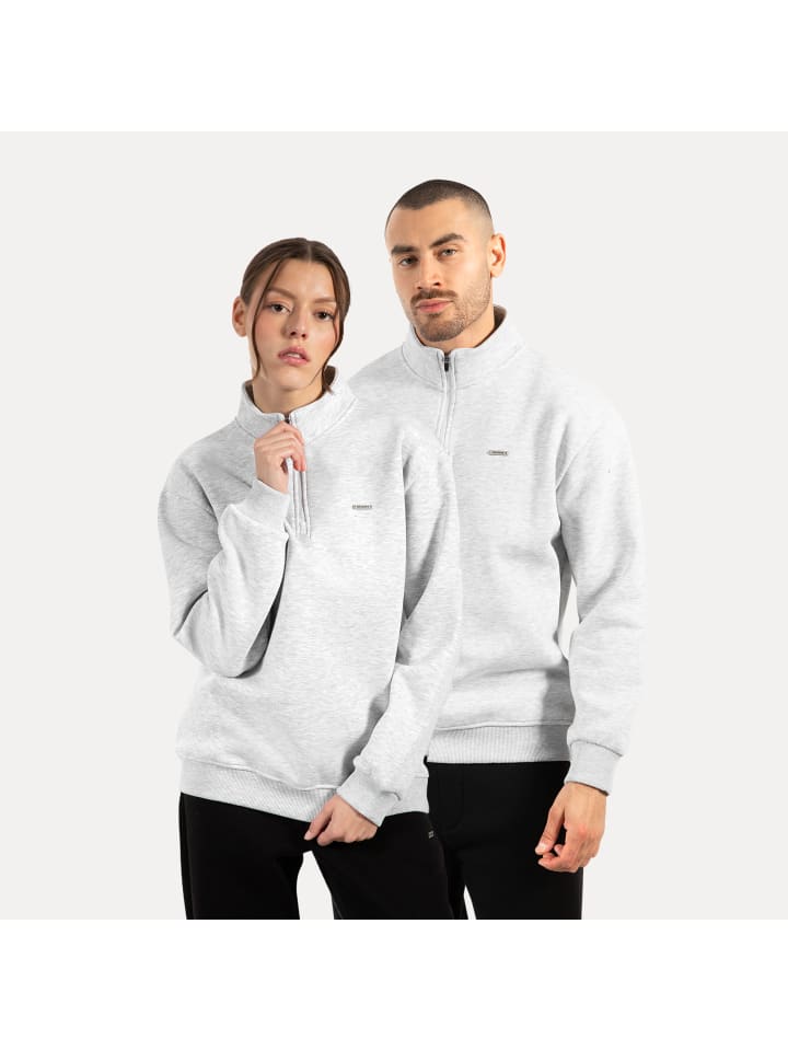 Толстовка унисекс с застежкой-молнией на половину длины Jago серого меланжа SMILODOX
Толстовка унисекс с застежкой-молнией на половину длины Jago серого меланжа SMILODOX