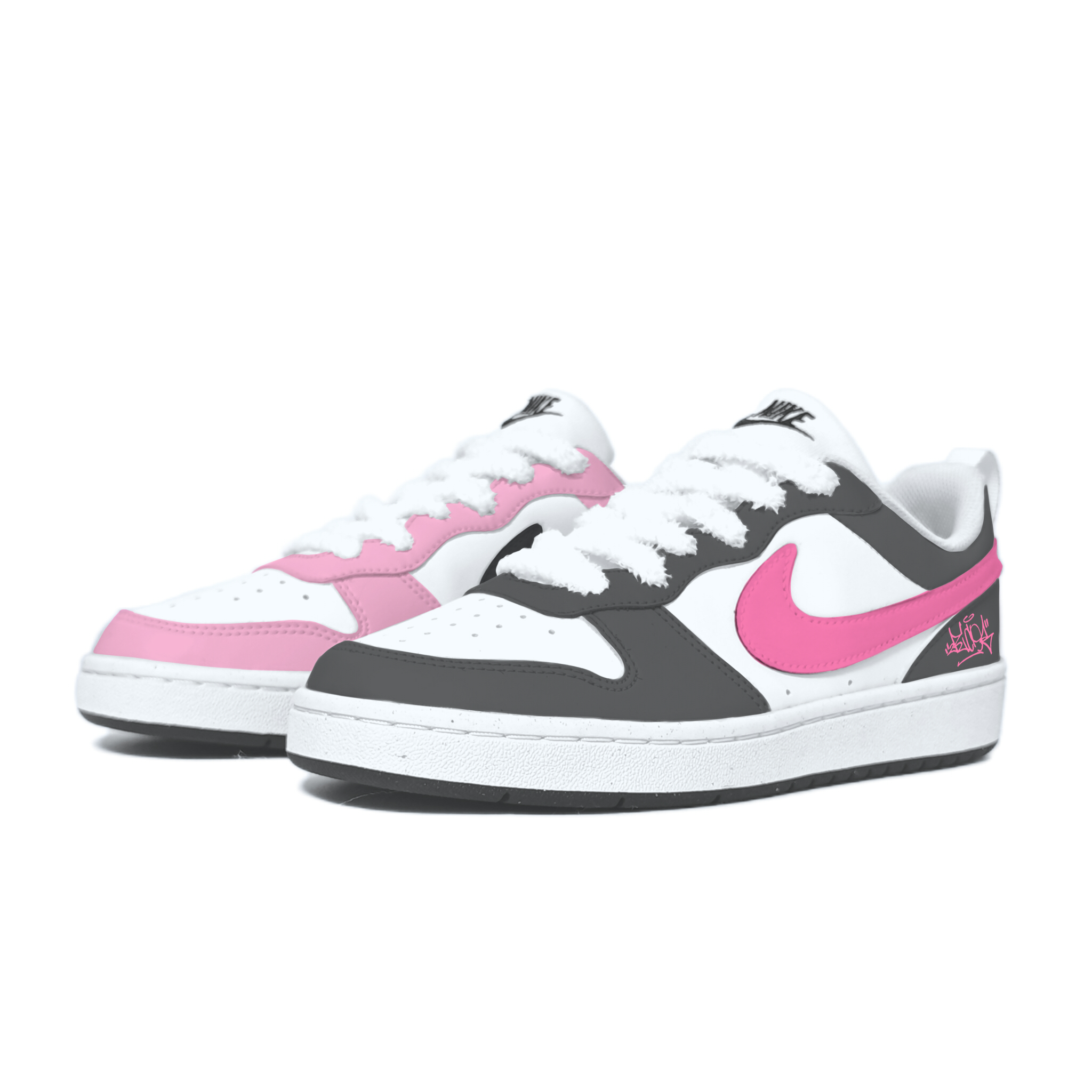 Детские кроссовки для скейтбординга Court Borough Neon Swirl с низким верхом, устойчивые к истиранию, для подростков Nike, черный/розовый
Детские кроссовки для скейтбординга Court Borough Neon Swirl с низким верхом, устойчивые к истиранию, для подростков Nike, черный/розовый