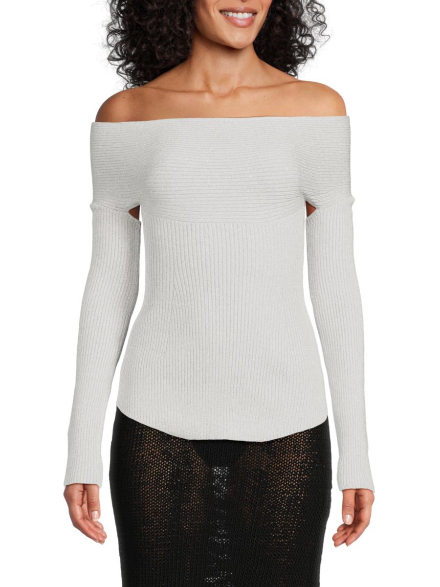 Топ Salma Virgin Wool Blend с открытыми плечами Khaite, цвет Chrome Grey
Топ Salma Virgin Wool Blend с открытыми плечами Khaite, цвет Chrome Grey