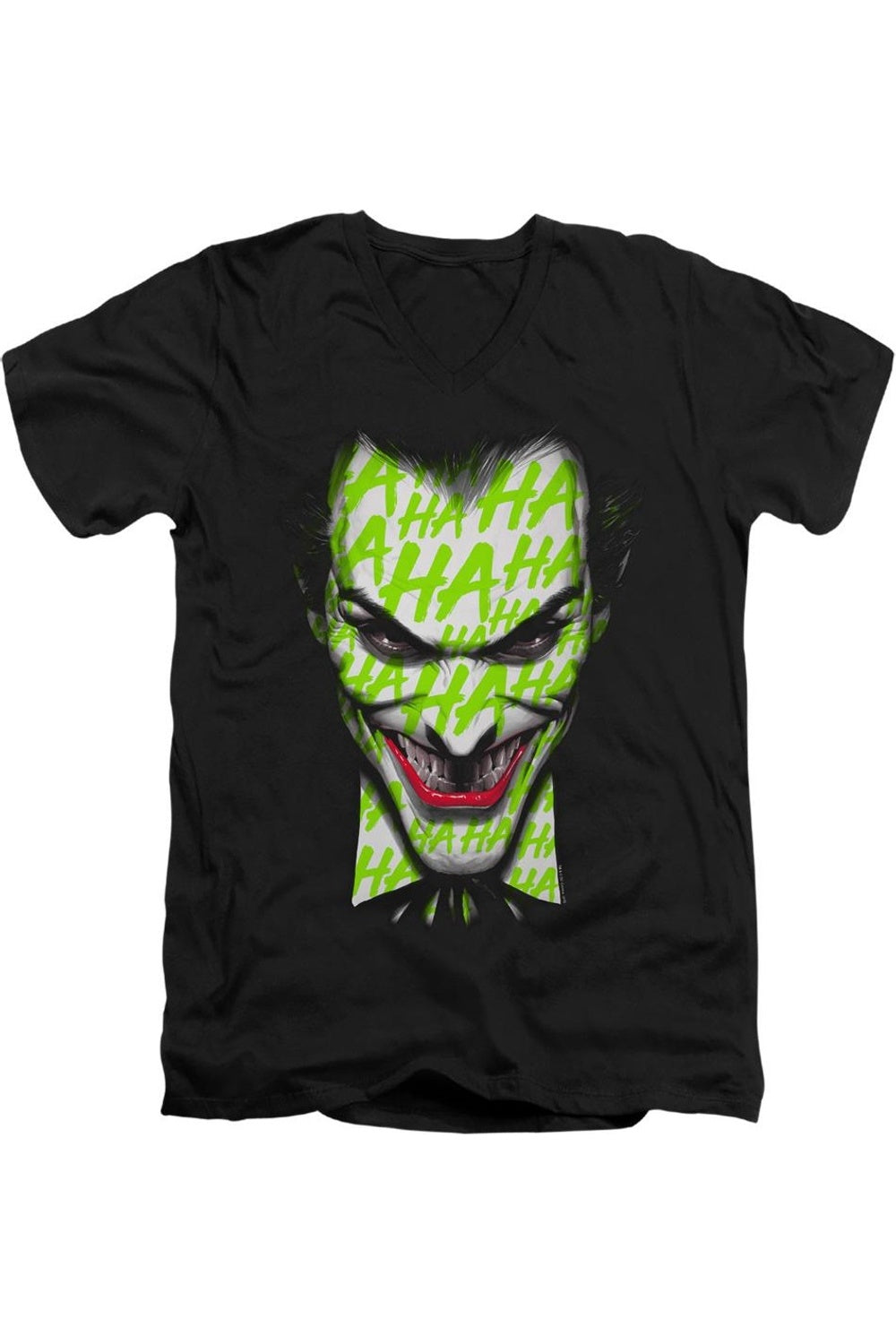 Футболка из хлопка премиум-класса с коротким рукавом и V-образным вырезом для взрослых Batman Ha Ha Smile Gildan, черный
Футболка из хлопка премиум-класса с коротким рукавом и V-образным вырезом для взрослых Batman Ha Ha Smile Gildan, черный