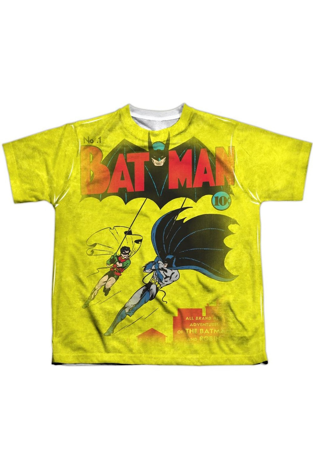 Футболка DC Comics Batman Number One с коротким рукавом для детей Gildan, белый
Футболка DC Comics Batman Number One с коротким рукавом для детей Gildan, белый