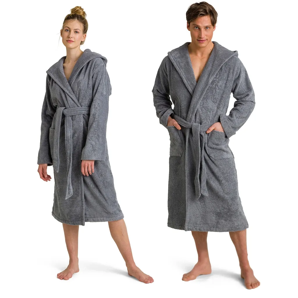 Махровый унисекс-халат Superwuschel с капюшоном, идеально подходит для сауны и спа, отельный халат 1 шт., однотонный Möve, Stone
Махровый унисекс-халат Superwuschel с капюшоном, идеально подходит для сауны и спа, отельный халат 1 шт., однотонный Möve, Stone