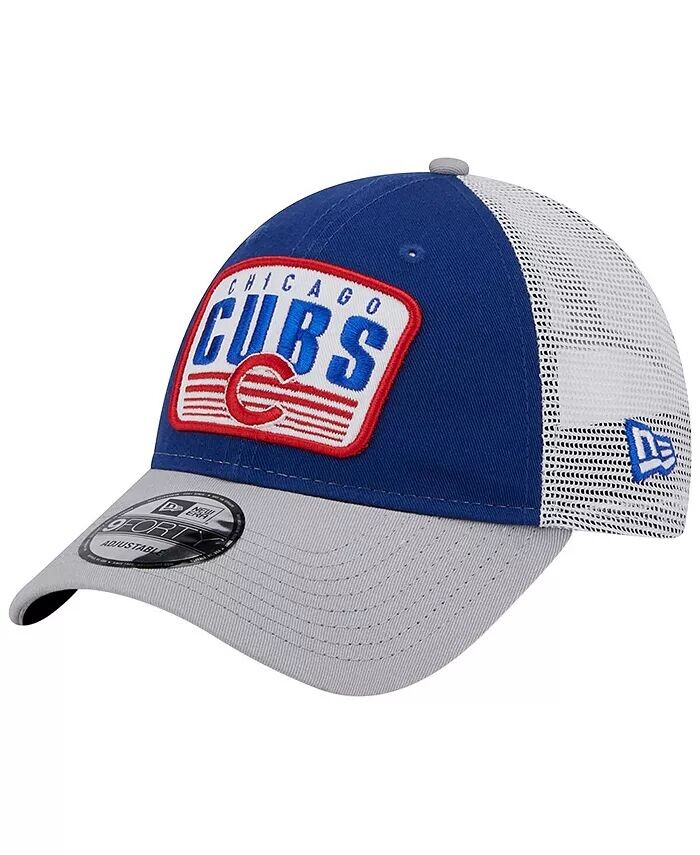 Мужская кепка Snapback Royal Chicago Cubs с двухцветной нашивкой 9FORTY New Era
Мужская кепка Snapback Royal Chicago Cubs с двухцветной нашивкой 9FORTY New Era