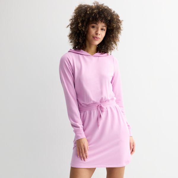 Женское худи-платье из френч терри Tek Gear, цвет grape macaroon
Женское худи-платье из френч терри Tek Gear, цвет grape macaroon