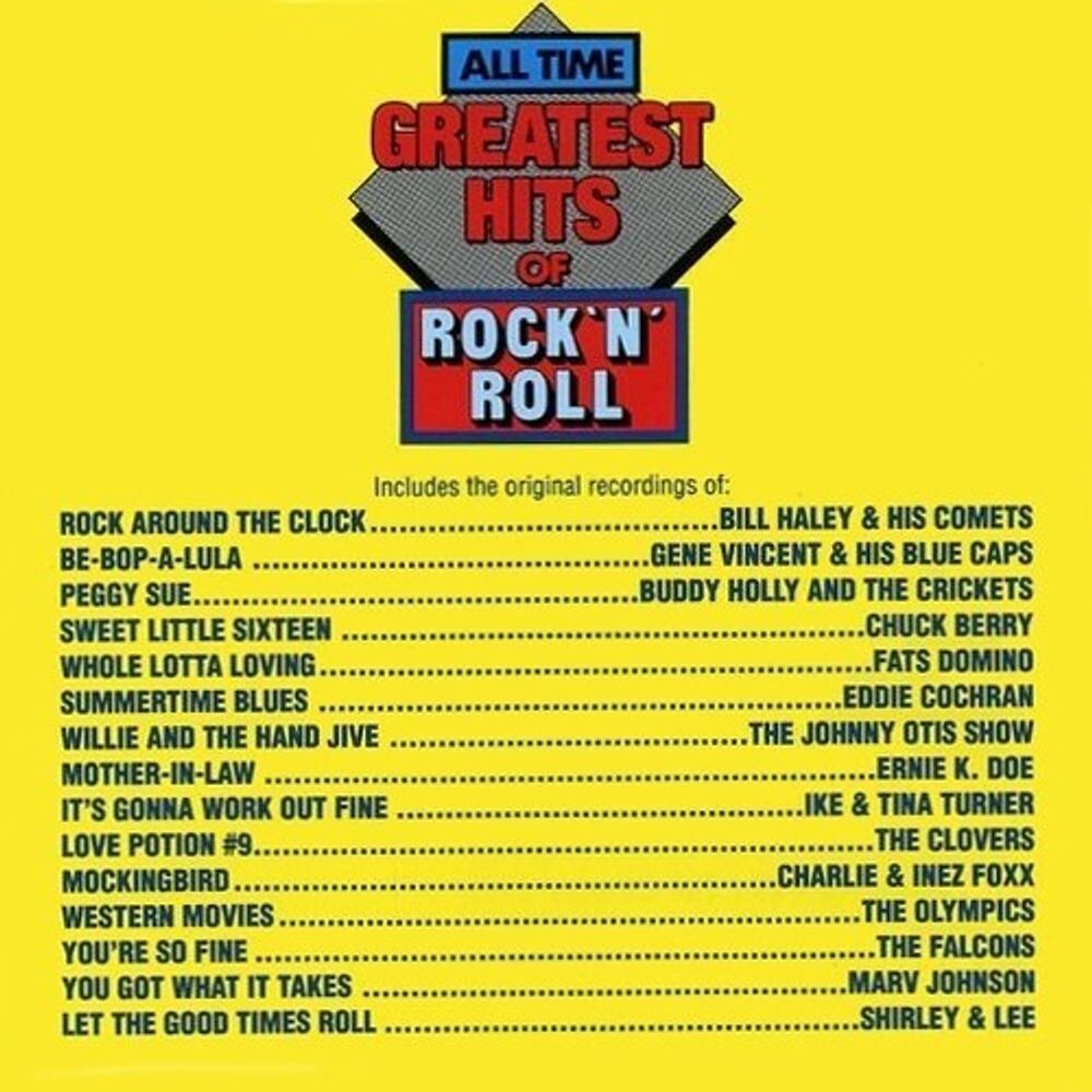 Диск CD All-Time Greatest Hits Of Rock 'N' Roll Vol. 1 - Various Artists
Диск CD All-Time Greatest Hits Of Rock 'N' Roll Vol. 1 - Various Artists