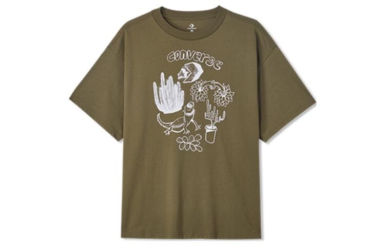 Мужская футболка Converse, цвет Army Green
Мужская футболка Converse, цвет Army Green