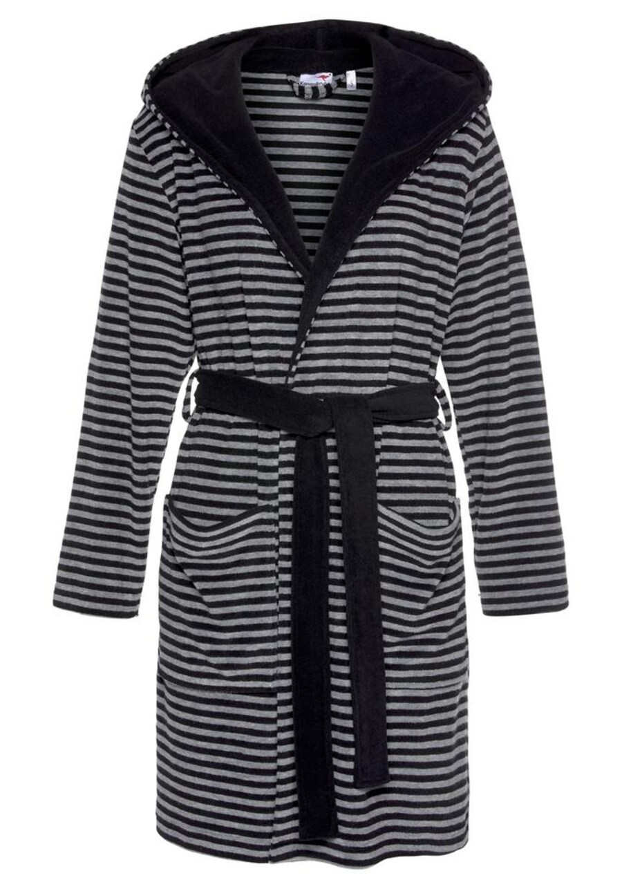 Короткий халат KangaROOS Luana, цвет Grey/Black
Короткий халат KangaROOS Luana, цвет Grey/Black