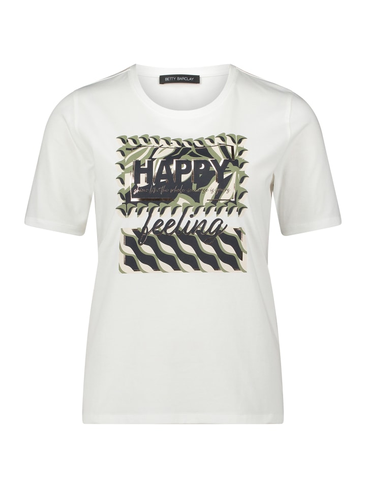 Базовая рубашка с нашивками белого и темно-синего цветов Betty Barclay
Базовая рубашка с нашивками белого и темно-синего цветов Betty Barclay