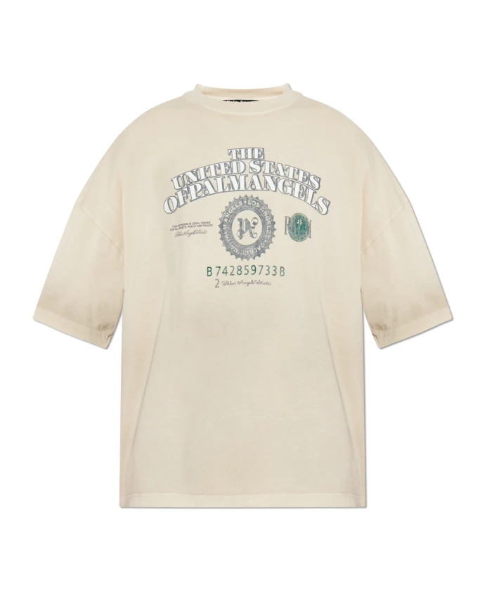 Футболка с принтом Palm Angels, бежевый
Футболка с принтом Palm Angels, бежевый
