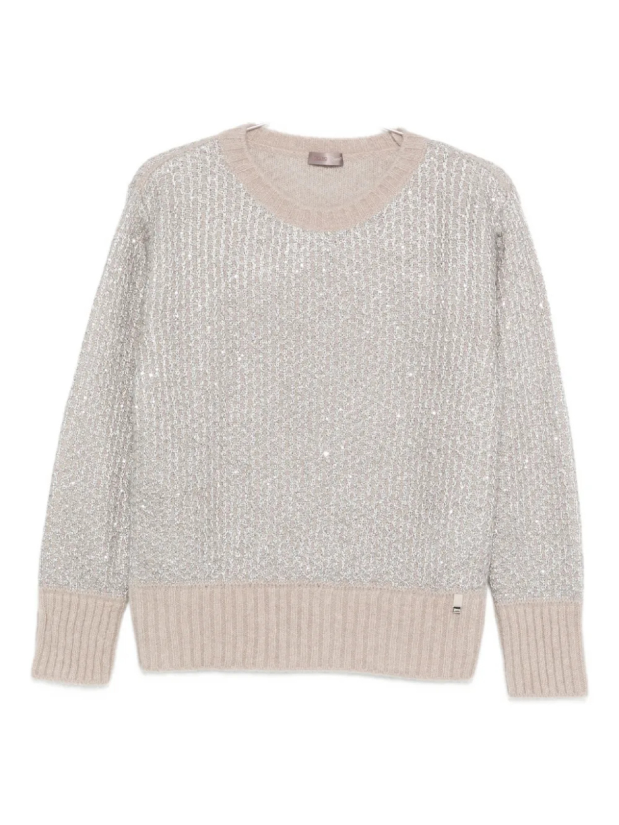 Металлизированный свитер Herno, нейтральный
Металлизированный свитер Herno, нейтральный