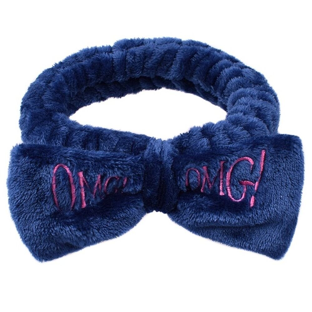 OMG темно-синяя косметическая повязка на голову Inna Marka
OMG темно-синяя косметическая повязка на голову Inna Marka