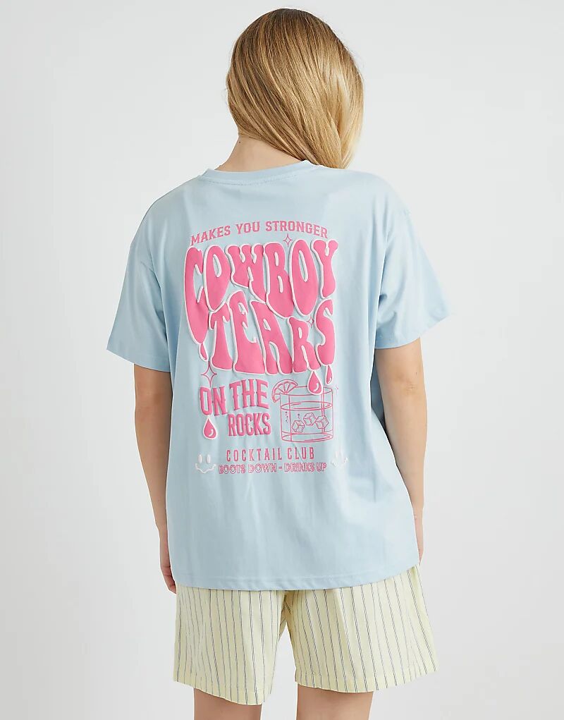 Футболка Skinnydip London Cowboy Teas синего цвета
Футболка Skinnydip London Cowboy Teas синего цвета