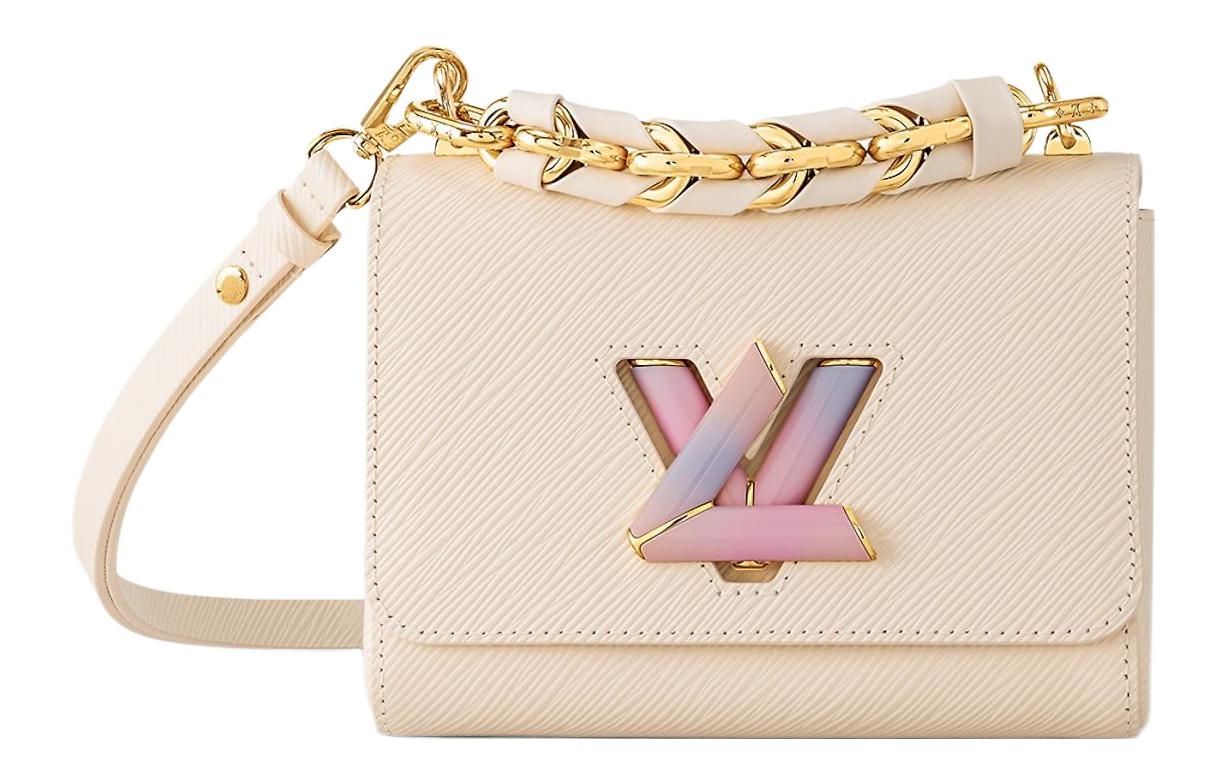 Сумка через плечо Twist Epi из телячьей кожи с тиснением под барабан, цвет экрю, LOUIS VUITTON
Сумка через плечо Twist Epi из телячьей кожи с тиснением под барабан, цвет экрю, LOUIS VUITTON