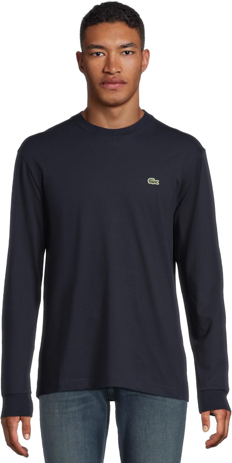Мужская хлопковая футболка с длинными рукавами Lacoste, Navy Blue, Синий, Мужская хлопковая футболка с длинными рукавами Lacoste, Navy Blue
Мужская хлопковая футболка с длинными рукавами Lacoste, Navy Blue, Синий, Мужская хлопковая футболка с длинными рукавами Lacoste, Navy Blue