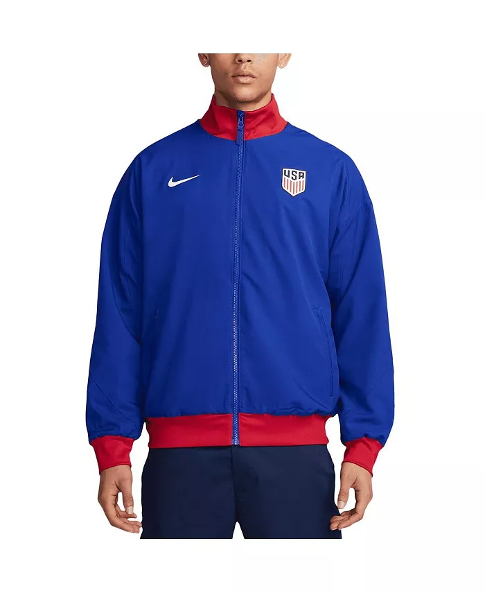 Мужская куртка Royal USMNT 2024 Strike Anthem с молнией на всю длину Nike
Мужская куртка Royal USMNT 2024 Strike Anthem с молнией на всю длину Nike