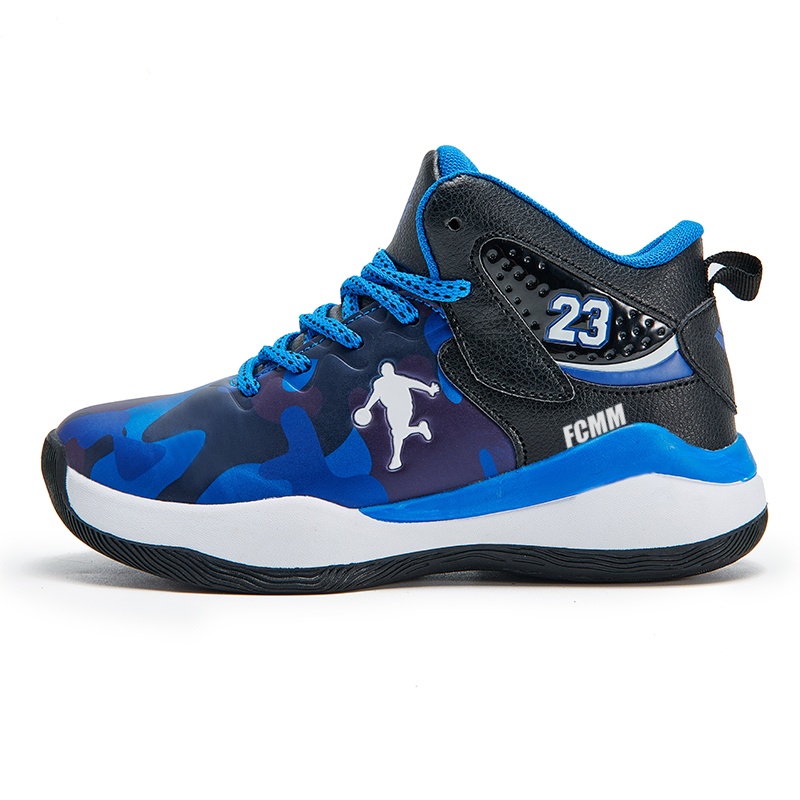Дышащие баскетбольные кроссовки для детей FCMM, черный/синий
Дышащие баскетбольные кроссовки для детей FCMM, черный/синий