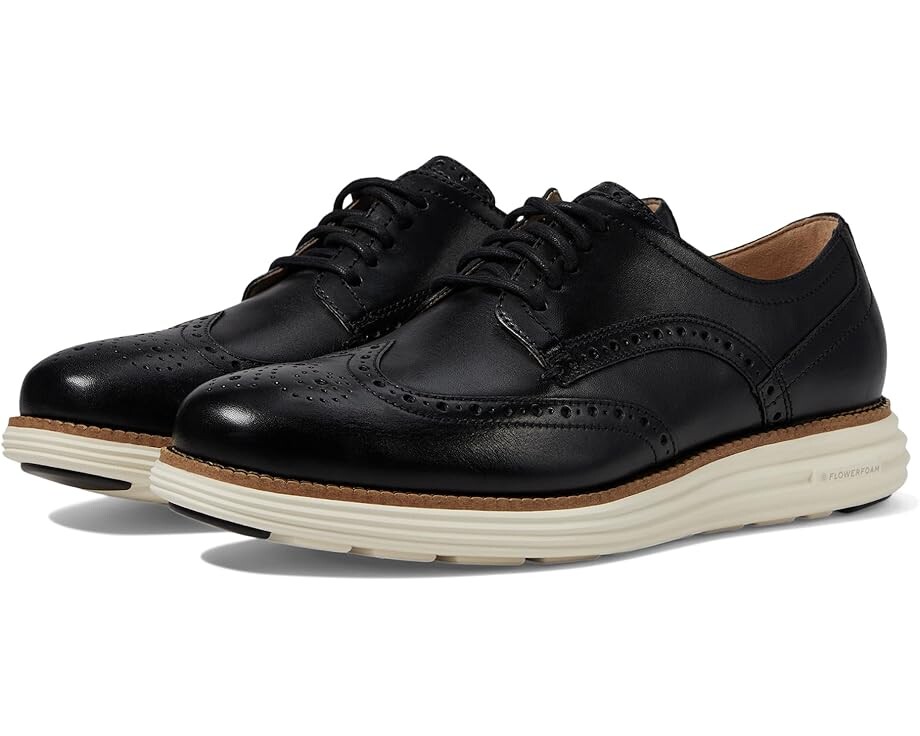 Оксфорды Cole Haan Original Grand Remastered Wing Tip, цвет Black/Ivory
Оксфорды Cole Haan Original Grand Remastered Wing Tip, цвет Black/Ivory