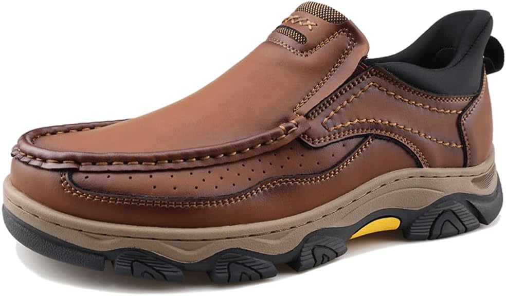 Мужские слипоны YONGJIA без шнурков, кожаные удобные дышащие повседневные туфли, светло-коричневый
Мужские слипоны YONGJIA без шнурков, кожаные удобные дышащие повседневные туфли, светло-коричневый