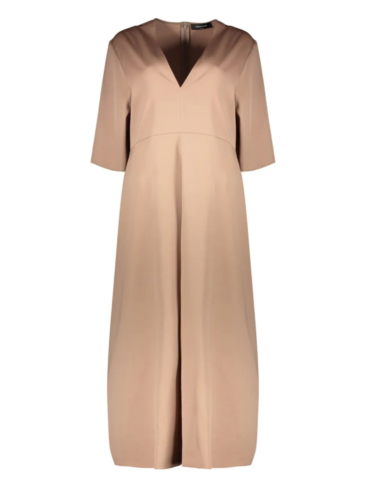 Атласное платье миди Fabiana Filippi, коричневый
Атласное платье миди Fabiana Filippi, коричневый