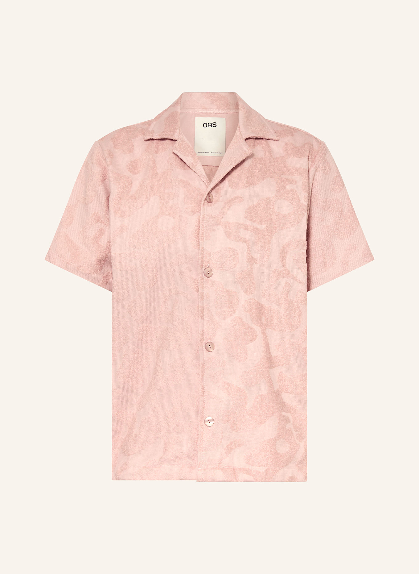 Рубашка Resort Blush Puzzlotec Comfort Fit из махровой ткани Oas, оранжевый
Рубашка Resort Blush Puzzlotec Comfort Fit из махровой ткани Oas, оранжевый