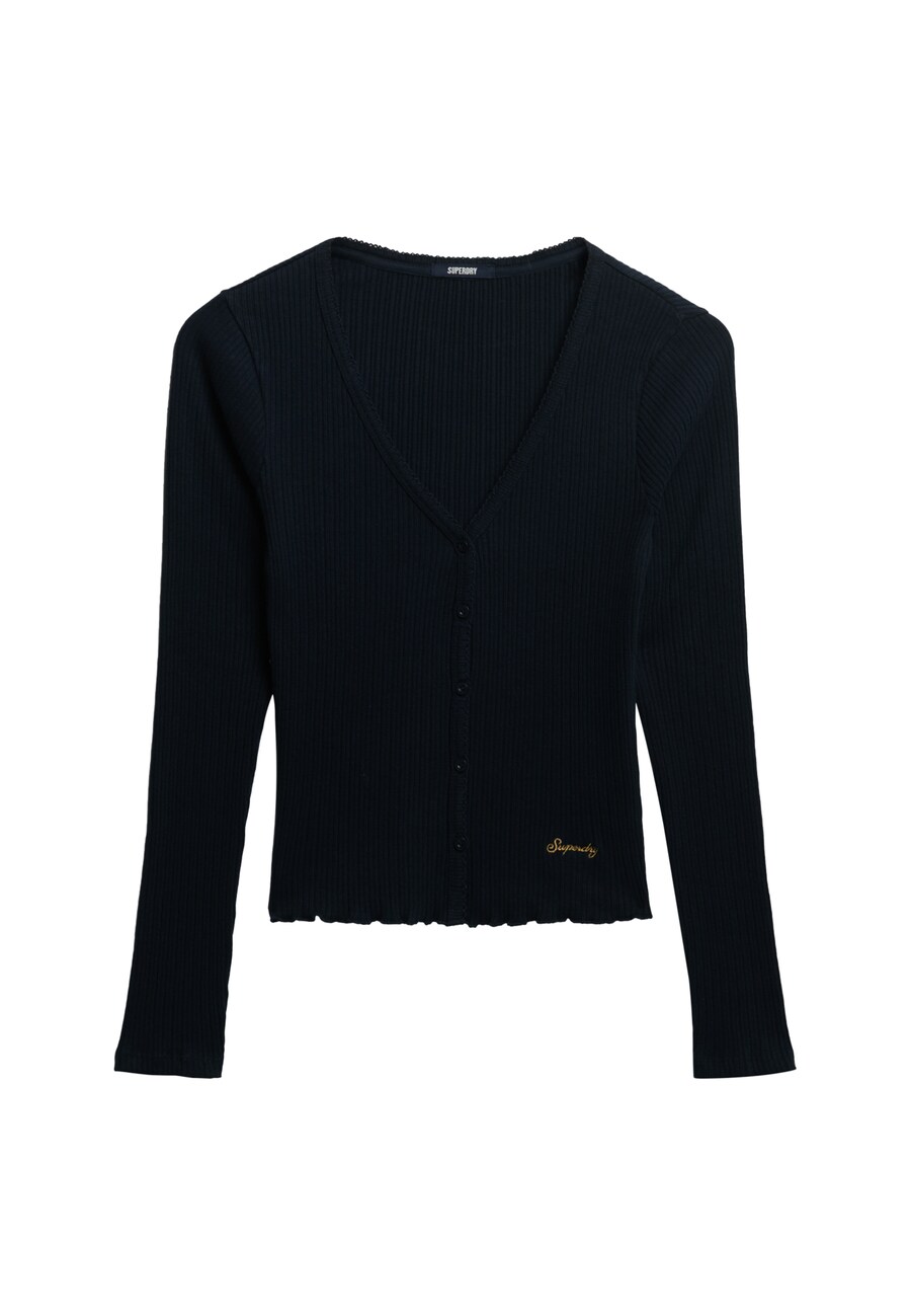 Вязаный кардиган Superdry Essential, темно-синий
Вязаный кардиган Superdry Essential, темно-синий