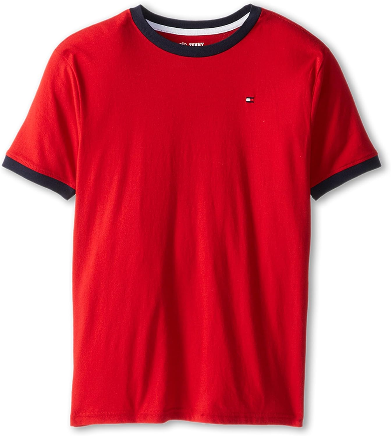 Футболка Tommy Hilfiger для мальчиков с короткими рукавами и круглым вырезом Ken Ringer, мягкая, удобная, свободного кроя, Regal Red
Футболка Tommy Hilfiger для мальчиков с короткими рукавами и круглым вырезом Ken Ringer, мягкая, удобная, свободного кроя, Regal Red