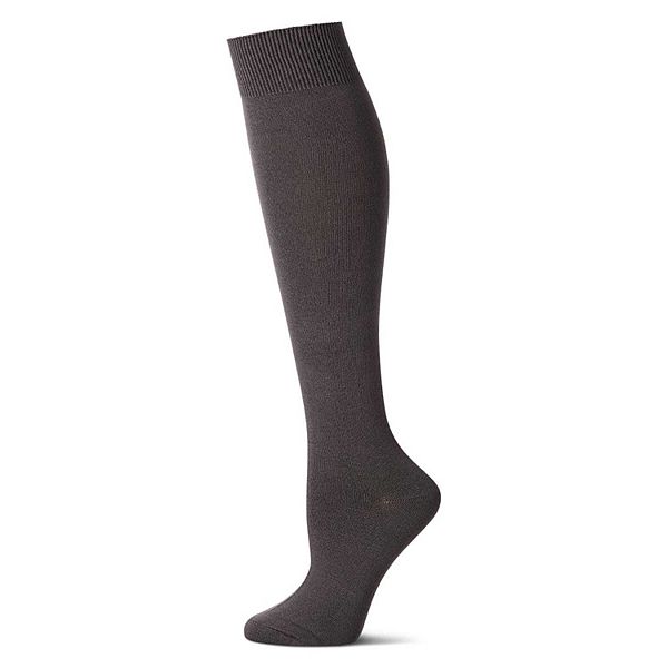 Женские однотонные вязаные гольфы Memoi, Dark Gray
Женские однотонные вязаные гольфы Memoi, Dark Gray