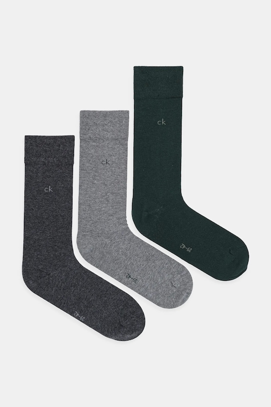 Носки 3 пары Calvin Klein, зеленый
Носки 3 пары Calvin Klein, зеленый