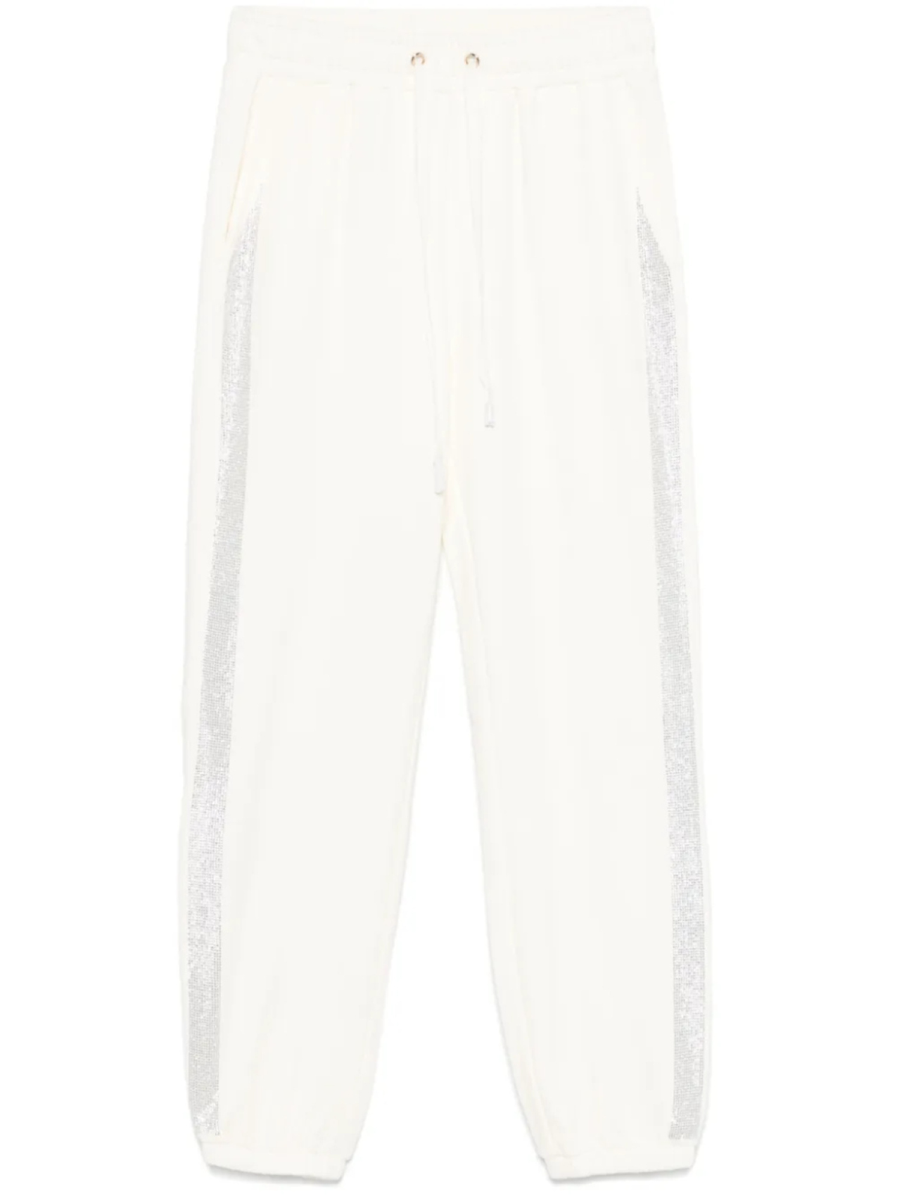 Спортивные брюки LIU JO, отделанные стразами, белый
Спортивные брюки LIU JO, отделанные стразами, белый