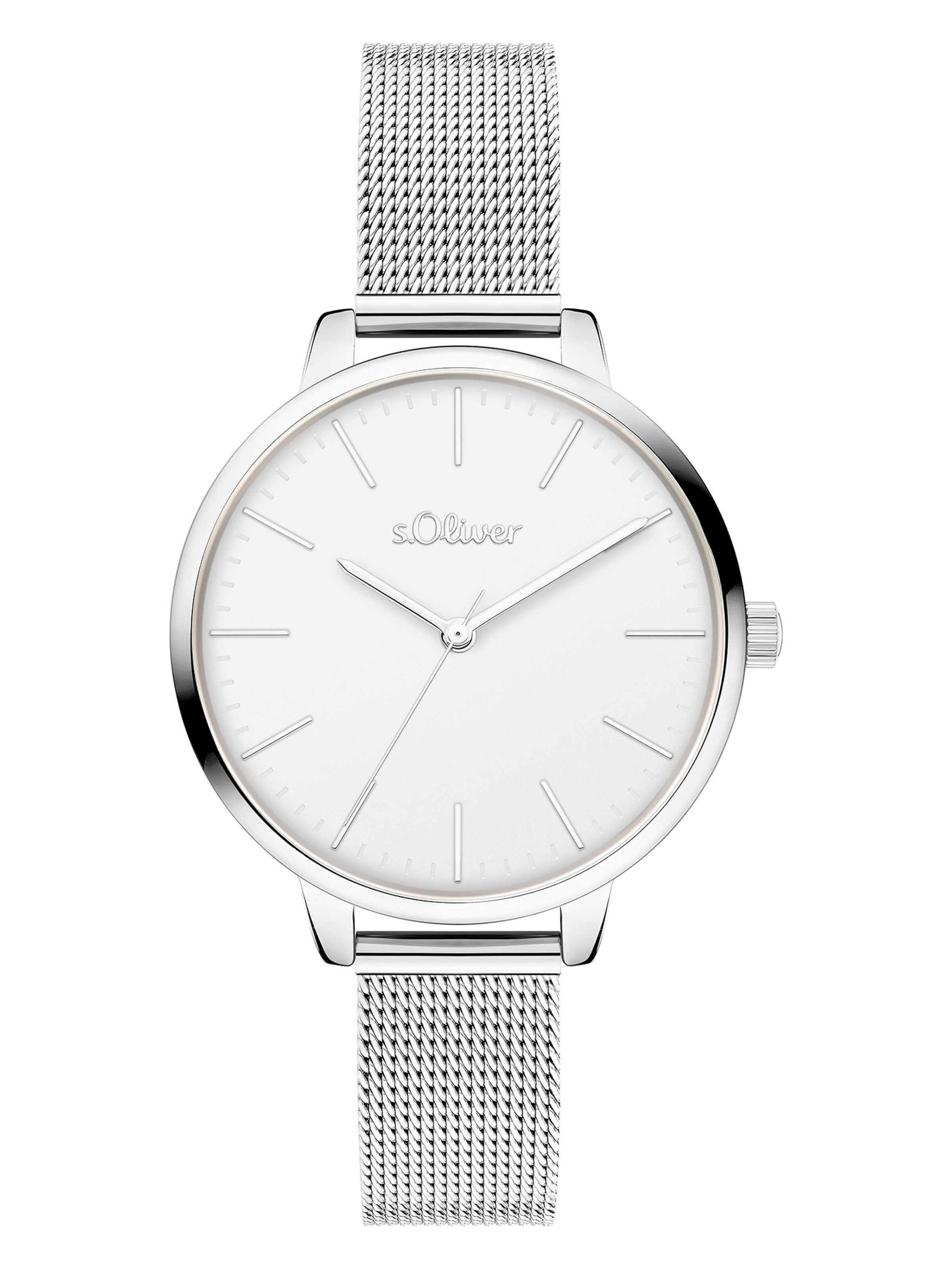 s.Oliver Серебряные аналоговые часы
s.Oliver Серебряные аналоговые часы