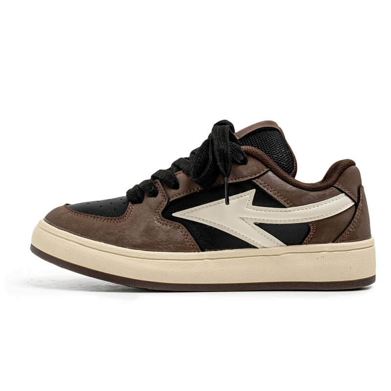 Mengsai Износостойкие и легкие низкие кроссовки для скейтбординга мужские, черно-коричневые
Mengsai Износостойкие и легкие низкие кроссовки для скейтбординга мужские, черно-коричневые