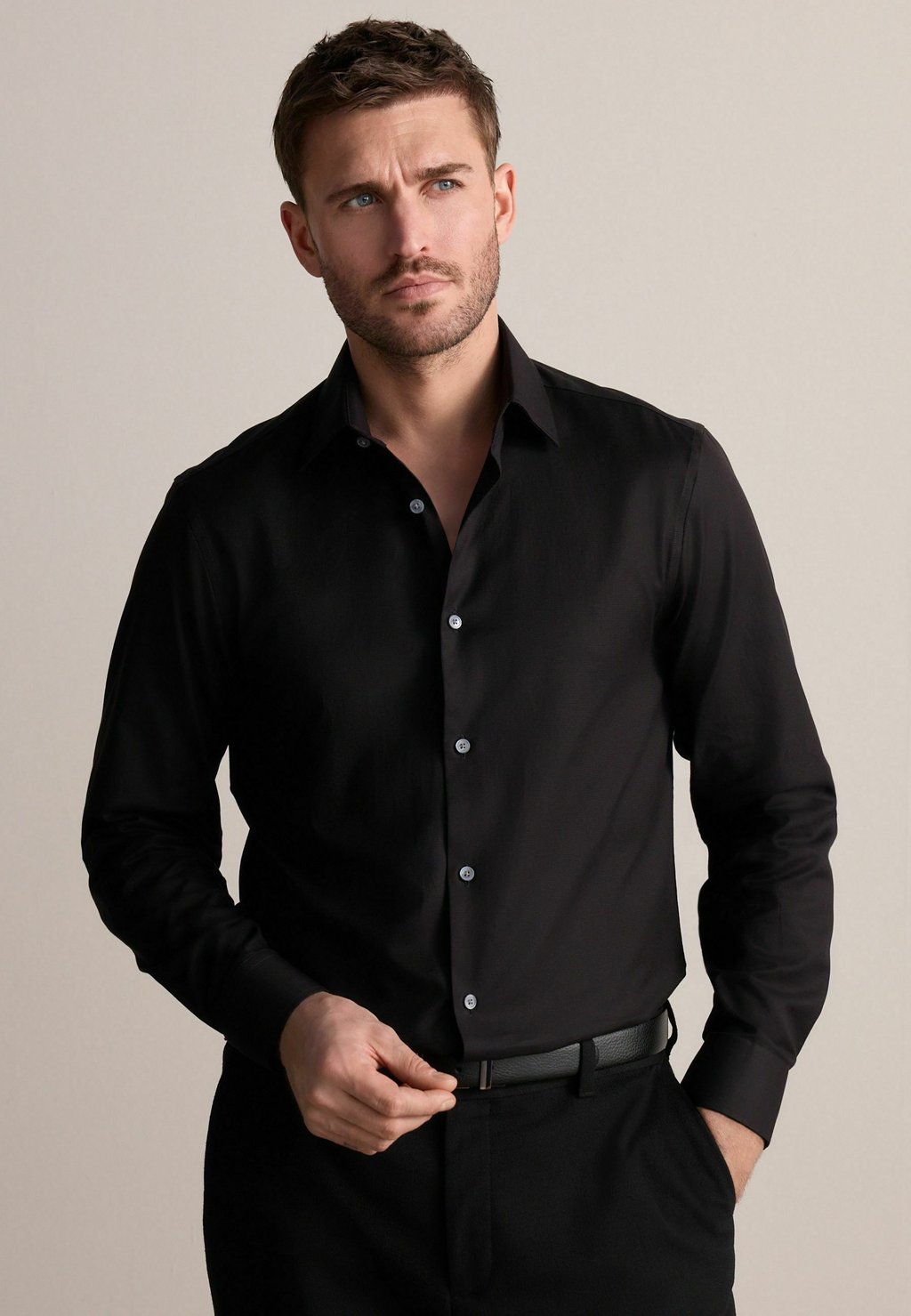 Классическая рубашка Next, черный
Классическая рубашка Next, черный