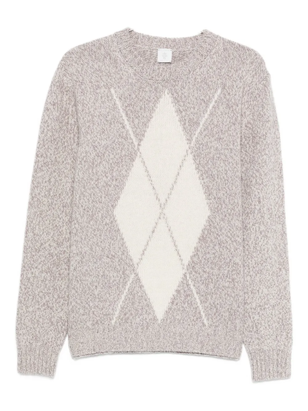 Свитер с круглым вырезом и узором «ромбы» Eleventy, серый
Свитер с круглым вырезом и узором «ромбы» Eleventy, серый