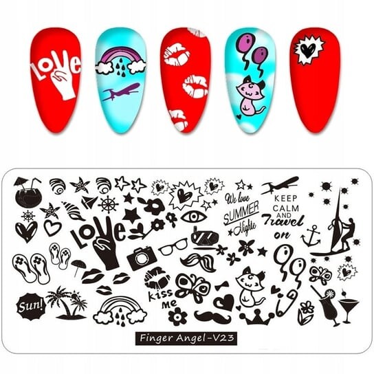 Пластина для штампа для ногтей, Tojato
Пластина для штампа для ногтей, Tojato