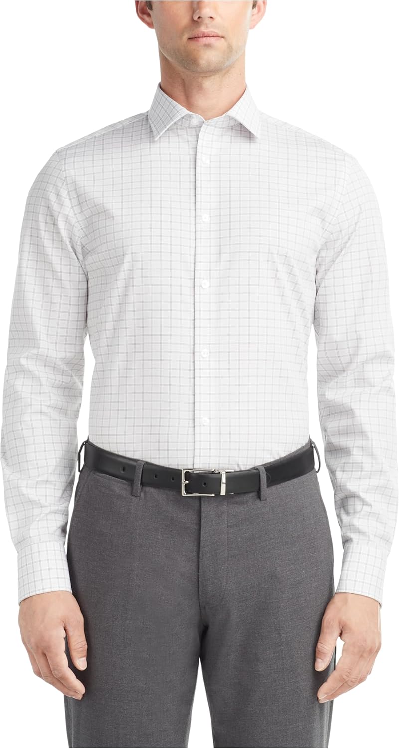 Мужская рубашка Calvin Klein Slim Fit из тонкого хлопкового эластичного материала, Grey Multi
Мужская рубашка Calvin Klein Slim Fit из тонкого хлопкового эластичного материала, Grey Multi