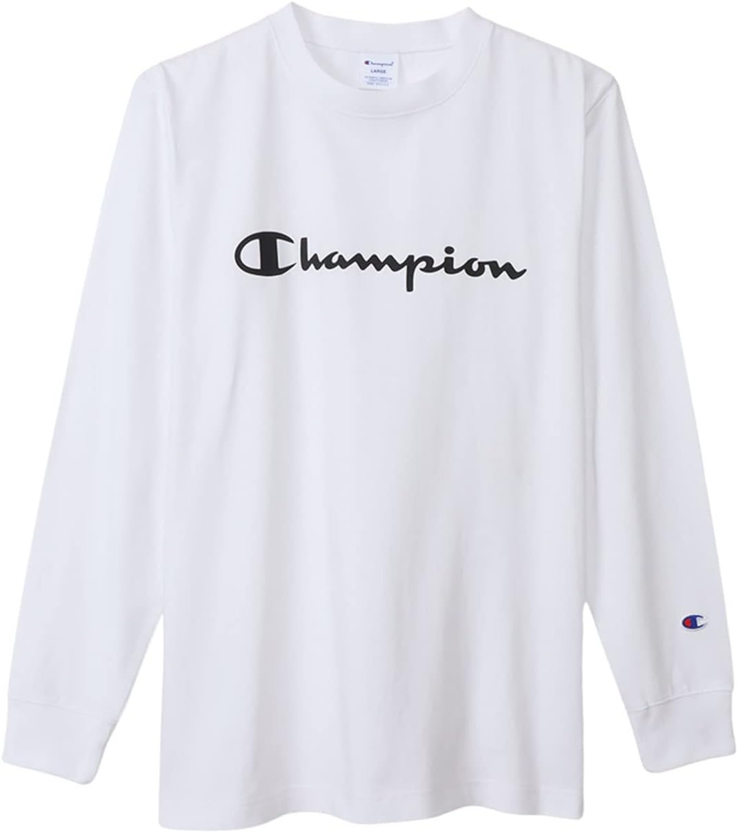 Мужская футболка Champion C3-X416 с длинным рукавом, круглый вырез, 100% хлопок, логотип с надписью, базовая модель, белый
Мужская футболка Champion C3-X416 с длинным рукавом, круглый вырез, 100% хлопок, логотип с надписью, базовая модель, белый