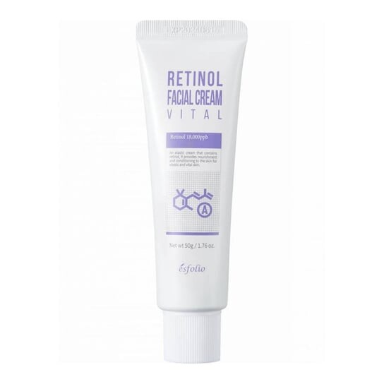Восстанавливающий крем для лица с ретинолом, 50мл Esfolio, Retinol Facial Cream Vital
Восстанавливающий крем для лица с ретинолом, 50мл Esfolio, Retinol Facial Cream Vital