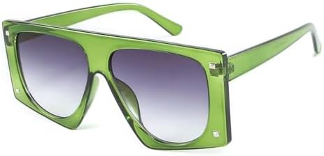 Винтажные квадратные солнцезащитные очки с градиентным переходом, большие, для женщин, мужские солнцезащитные очки, очки для женщин с защитой от УФ-излучения UV400 MTZJH, C5 Green
Винтажные квадратные солнцезащитные очки с градиентным переходом, большие, для женщин, мужские солнцезащитные очки, очки для женщин с защитой от УФ-излучения UV400 MTZJH, C5 Green