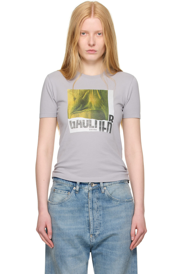 эксклюзивная серая детская футболка с водяным принтом от Ssense Jean Paul Gaultier, серый
эксклюзивная серая детская футболка с водяным принтом от Ssense Jean Paul Gaultier, серый