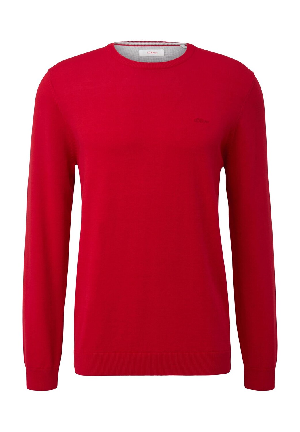 Вязаный свитер, вышивка логотипа, мужской s.Oliver, красный
Вязаный свитер, вышивка логотипа, мужской s.Oliver, красный