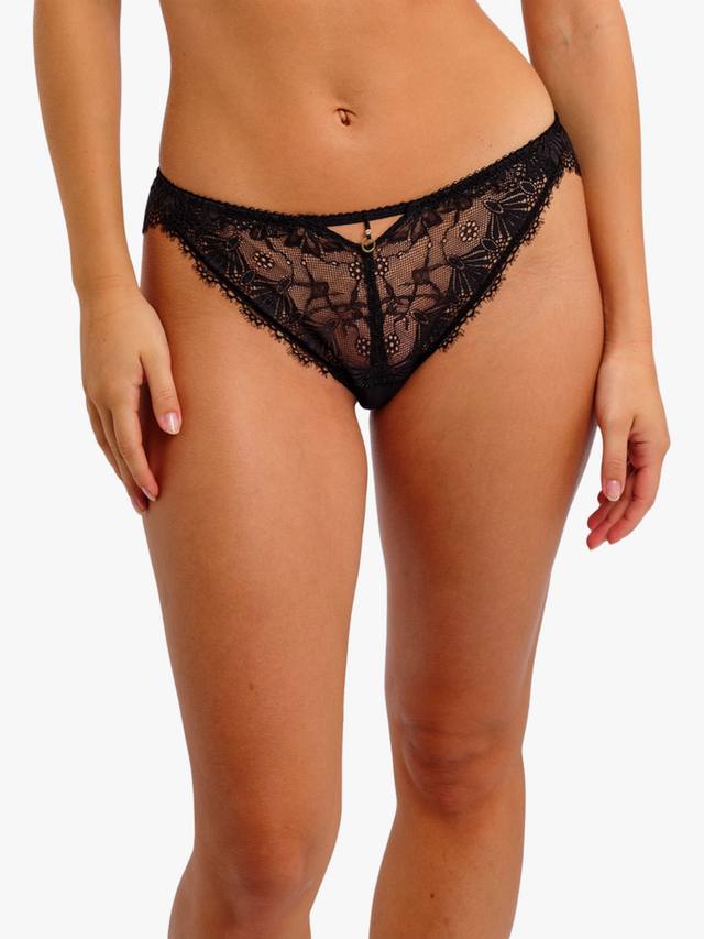 Fascinate кружевные трусики с цветочным принтом Freya, Black
Fascinate кружевные трусики с цветочным принтом Freya, Black