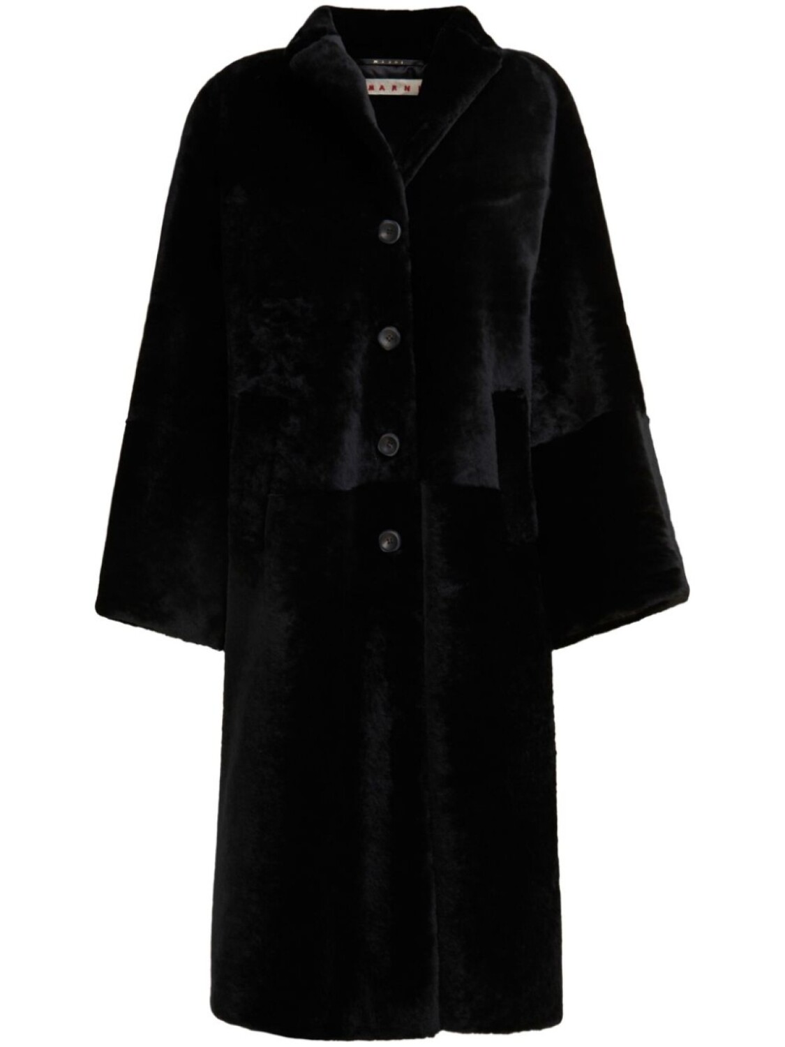 Marni однобортная шуба из искусственного меха, черный
Marni однобортная шуба из искусственного меха, черный