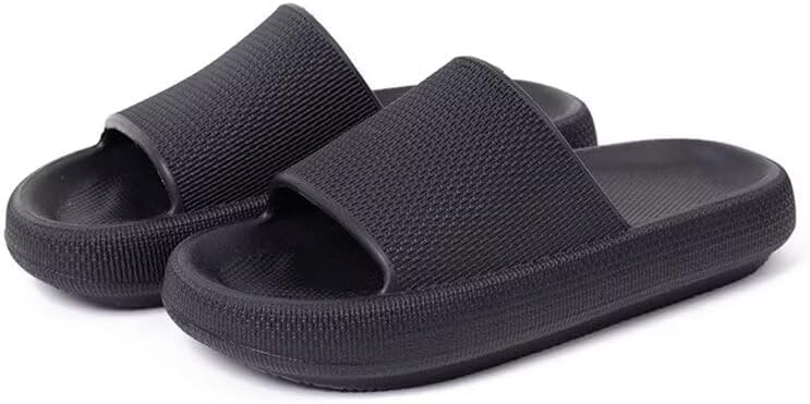 Мужские и женские антискользящие домашние тапочки Zonkacen для использования в помещении, ванной и на пляже, черный
Мужские и женские антискользящие домашние тапочки Zonkacen для использования в помещении, ванной и на пляже, черный