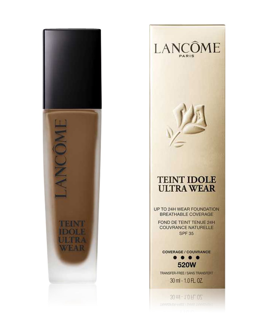 Жидкая основа LANCÔME Teint Idole Ultra Wear 24H Wear & Comfort, Nr. 520W, 30 ml
Жидкая основа LANCÔME Teint Idole Ultra Wear 24H Wear & Comfort, Nr. 520W, 30 ml