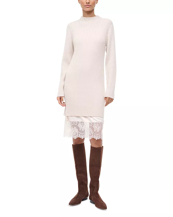 Платье-Свитер «Ива» Staud, белый
Платье-Свитер «Ива» Staud, белый