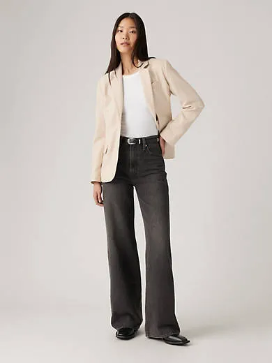 Широкие женские джинсы с рельефной клеткой Levi's, черный
Широкие женские джинсы с рельефной клеткой Levi's, черный