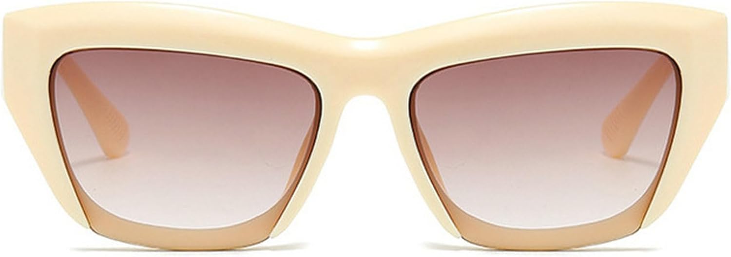 Большие солнцезащитные очки «кошачий глаз» для женщин, винтажные градиентные очки для активного отдыха, модные женские солнцезащитные очки конфетных цветов mincl, Beige
Большие солнцезащитные очки «кошачий глаз» для женщин, винтажные градиентные очки для активного отдыха, модные женские солнцезащитные очки конфетных цветов mincl, Beige