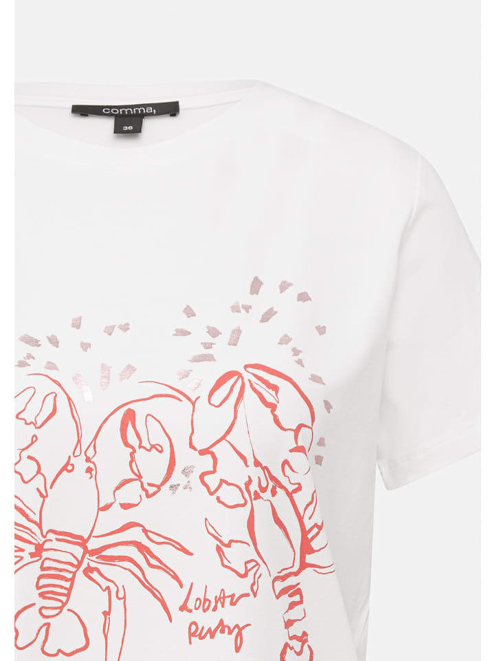 Футболка comma, белый
Футболка comma, белый